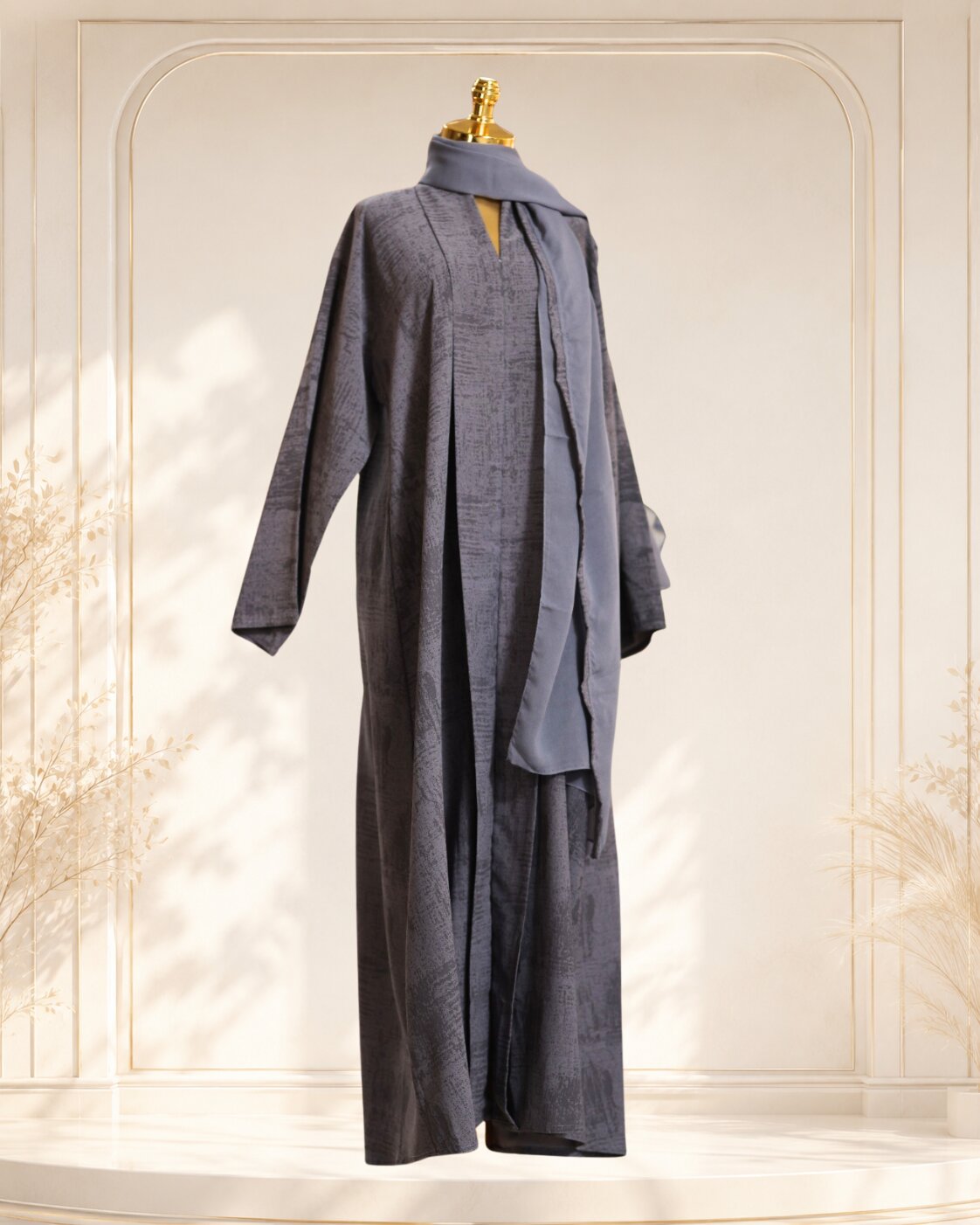 Mira Slate Abaya
