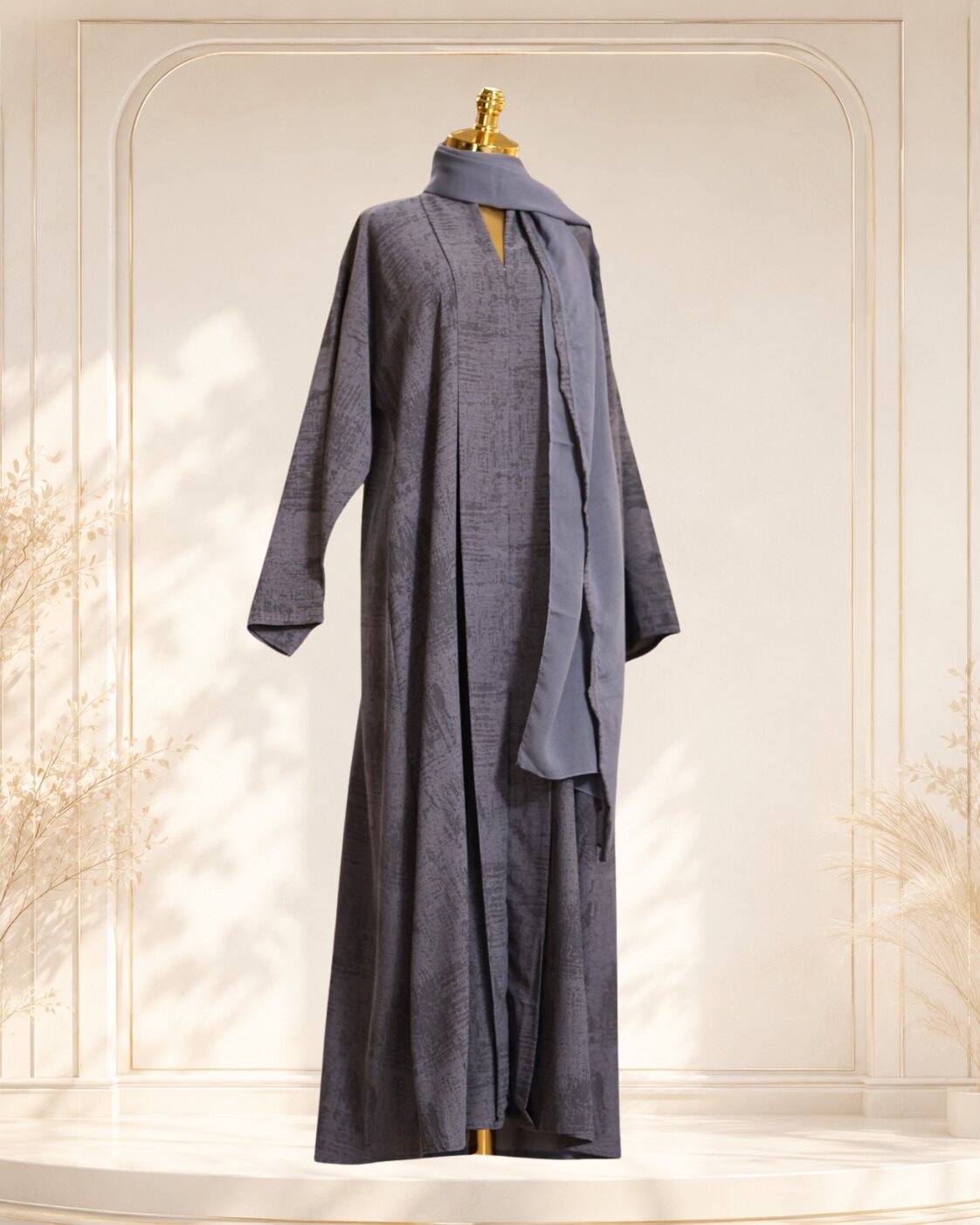 Mira Slate Abaya